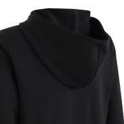 Hooded sweatshirt groot tweekleurig logo katoen kind adidas Essentials