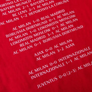 Geborduurd T-shirt Milan AC CL 2003/04