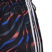 Damesbroek adidas Allover Print 3-Stripes Wide