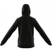 Hooded sweatshirt adidas Designed To Move Motion Full-Zip Aeroready