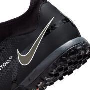 Voetbalschoenen voor kinderen Nike Phantom GT2 Academy Dynamic Fit TF - Shadow Black Pack